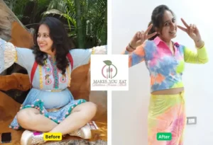Weight loss diet plan result - Before and after