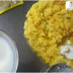 Veg Khichdi and Dahi cooked by Mother in law for Priya