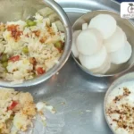 Veg Pulav, Dahi and Raddish - Weight loss meal plate option by Dt. Foram Modi