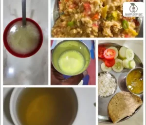 What Ritesh Ate in his weight loss diet journey guided by Dt. Foram Modi