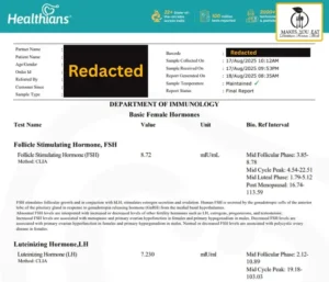 FSH and LH Test Report