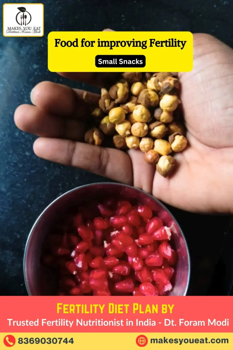 Fertility friendly Small Snacks