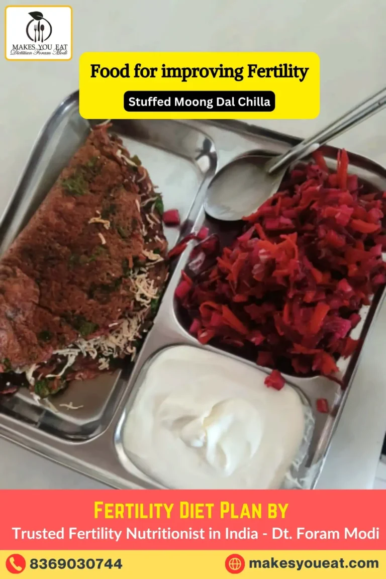 Stuffed Moong Dal Chilla