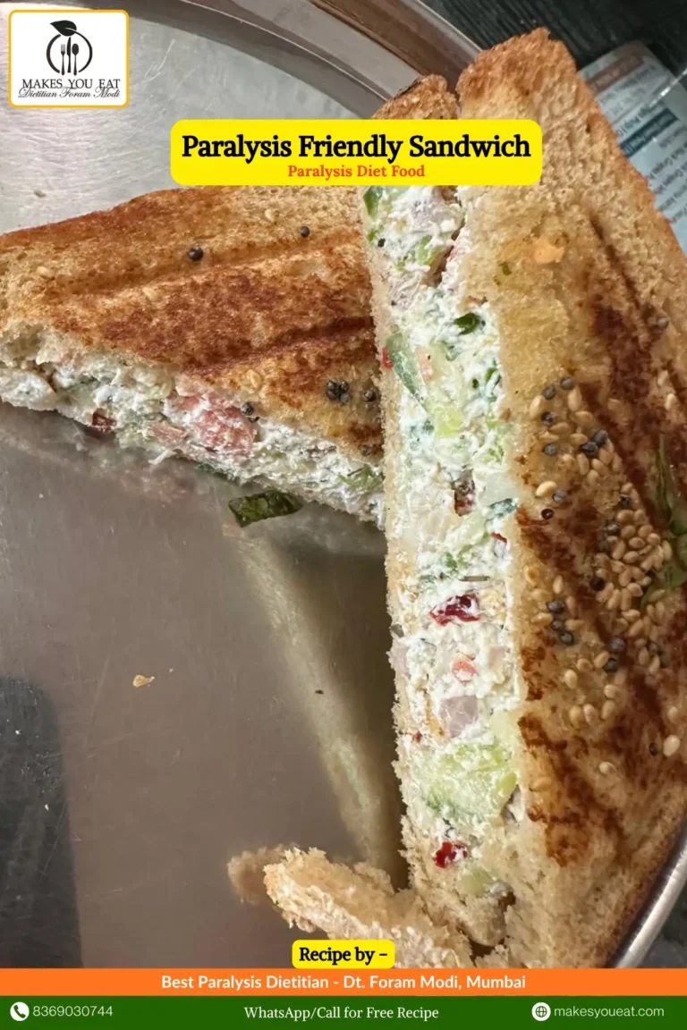 Paralysis Friendly Sandwich