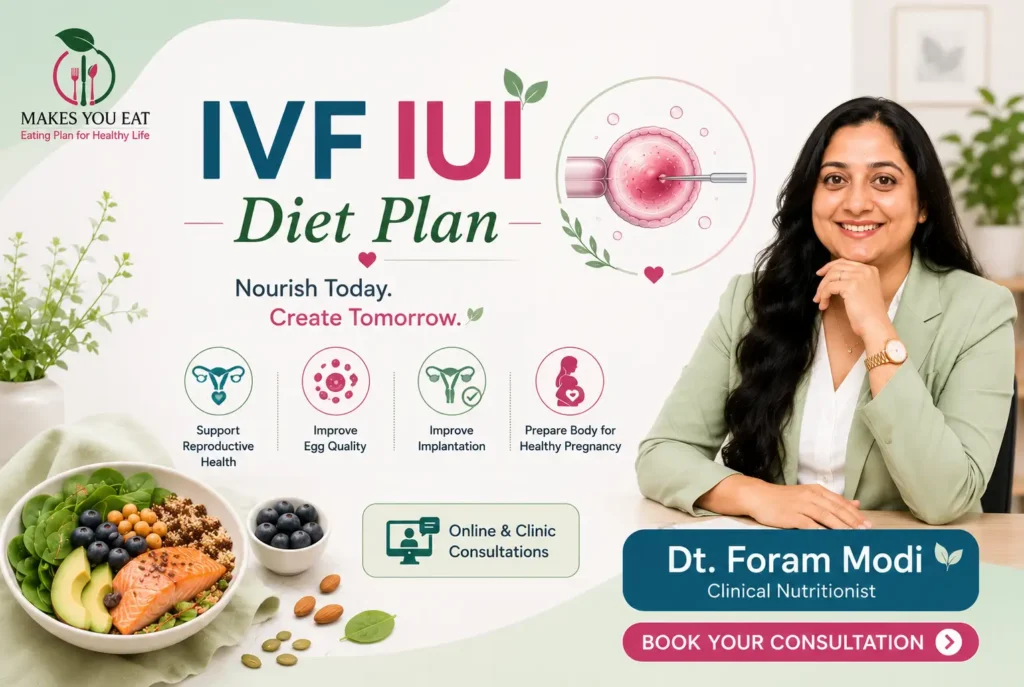 IVF Diet plan in Mumbai by Dt. Foram Modi