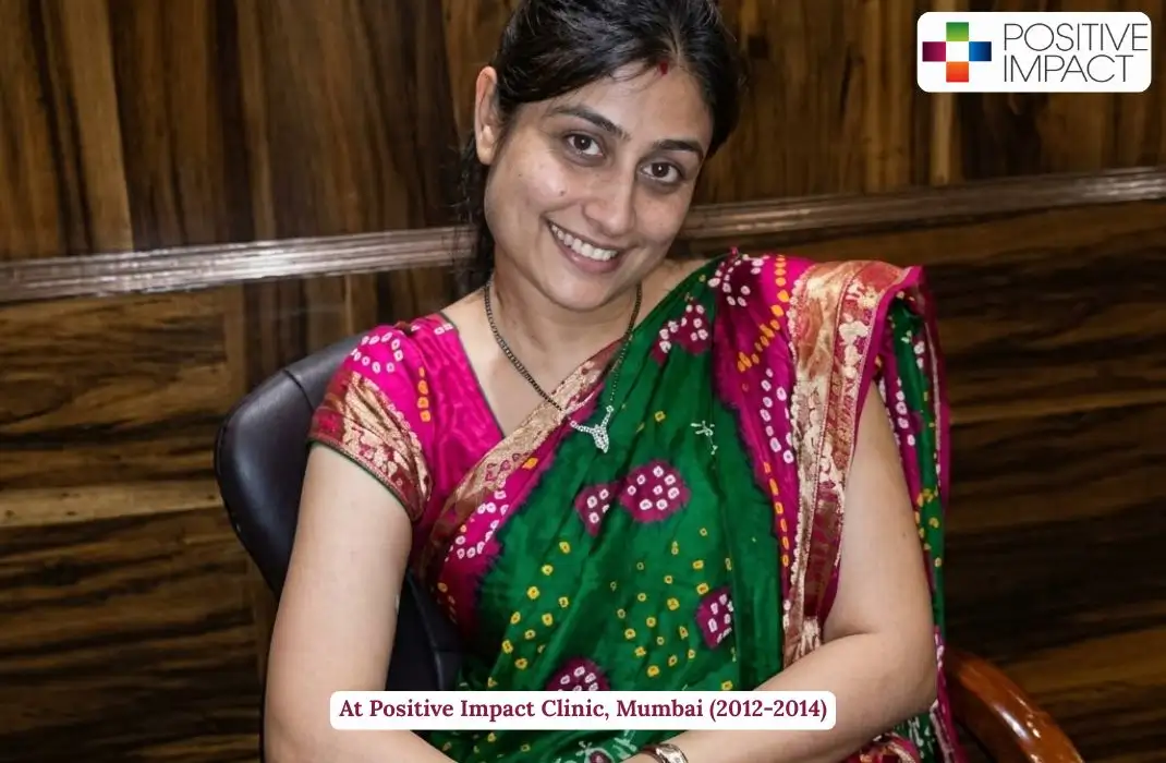 Dt. Foram Modi at Positive Impact Clinic, Kandivali, Mumbai