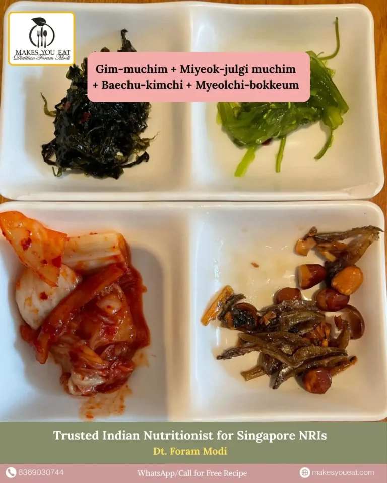 Gim-muchim + Miyeok-julgi muchim Dish