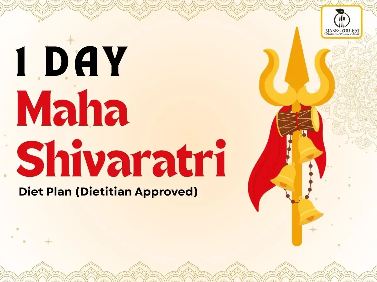 1 Day Maha Shivratri Diet Plan by Dietitian Foram Modi Mumbai
