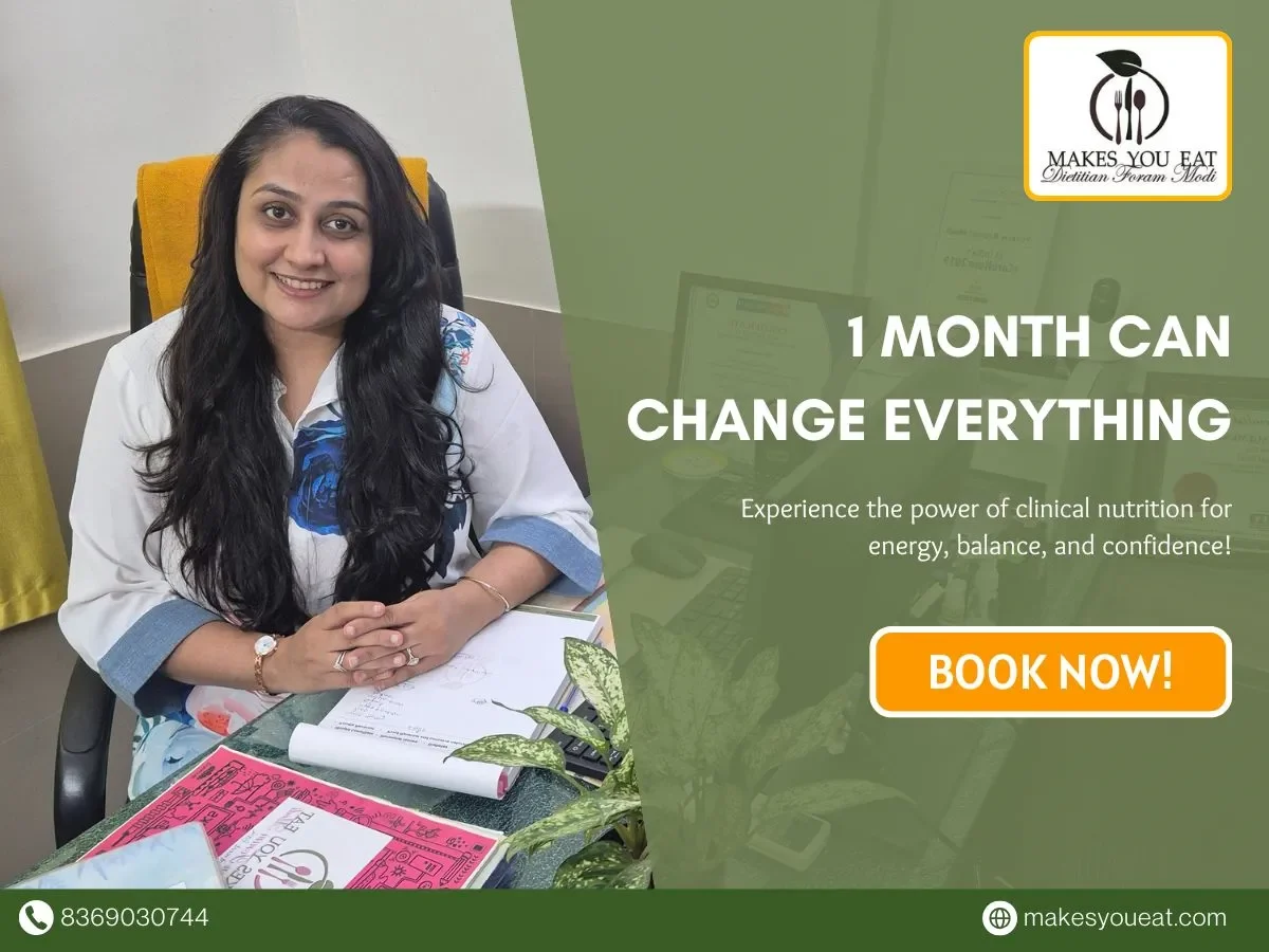 1 Month Diet Plan in Borivali Mumbai by Dt. Foram Modi