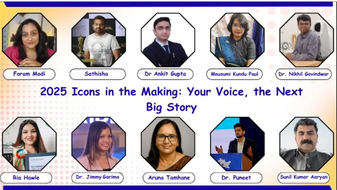 2025 Icons in the making news by Lokmat Times with Dt. Foram Modi 2025 Icons in the making news by Lokmat Times with Dt. Foram Modi