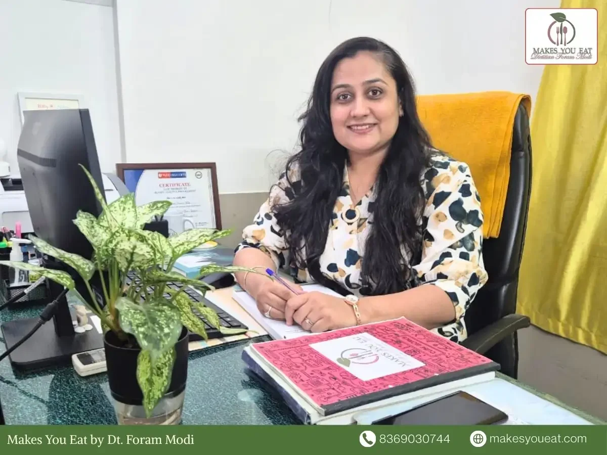 Anti Inflammatory Dietitian in India - Dt. Foram Modi