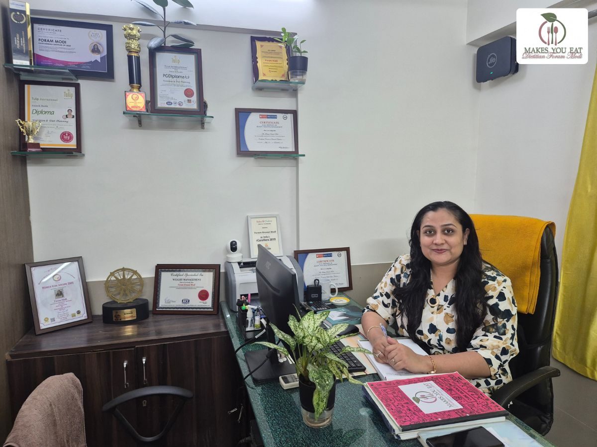 Best Dietitian and Nutritionist in Mumbai - Dt. Foram Modi