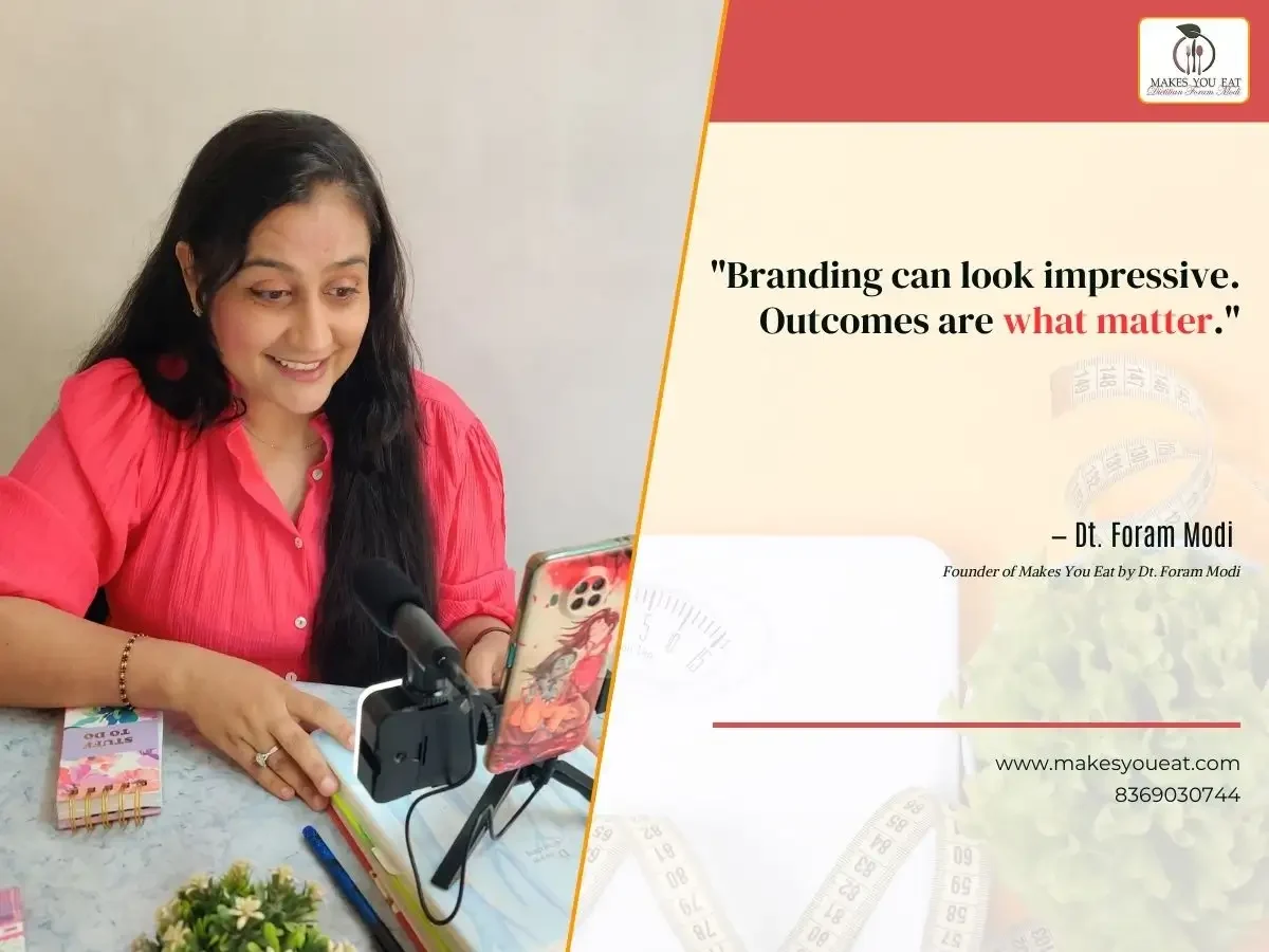 Check Outcomes not Instagram - Dietitian Selection Criteria