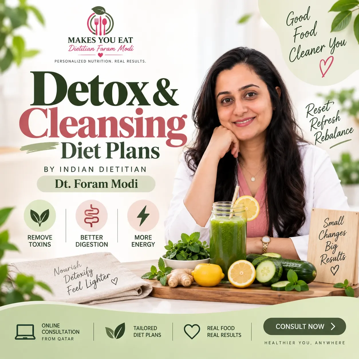 Detox and Cleansing Diet Plans in Qatar Dubai