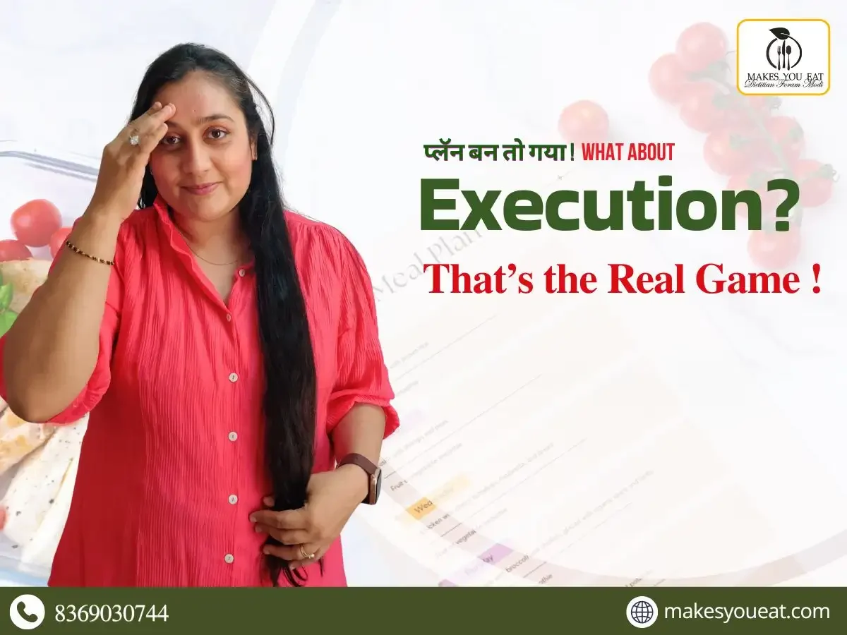 Execution of Personalized Diet Plan is a real challenge