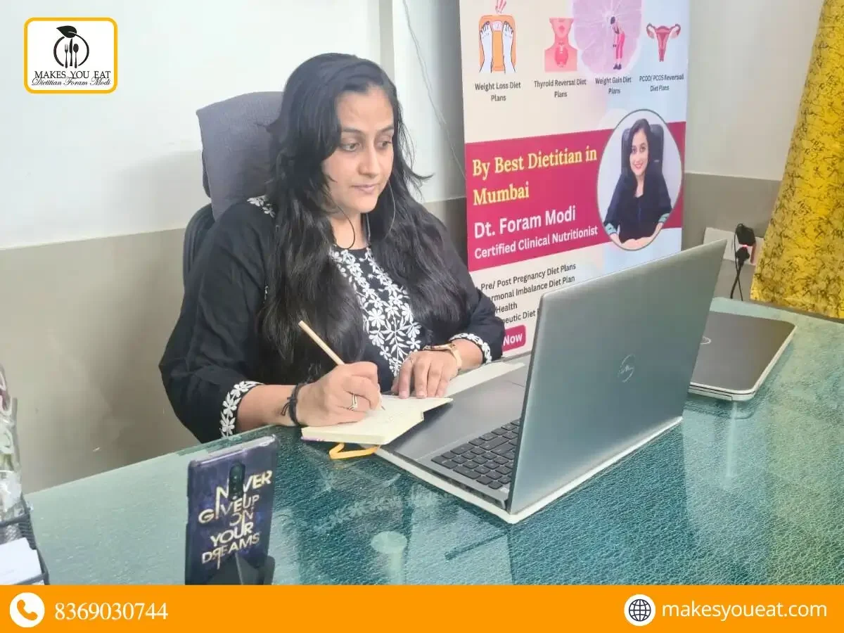 Gut Health Coach in Mumbai - Dt. Foram Modi