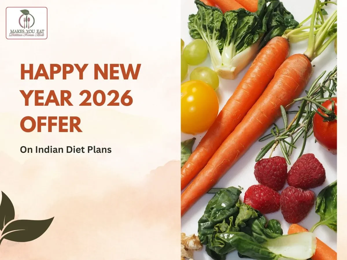 Happy New Year 2026 Offer on Indian Diet Plans