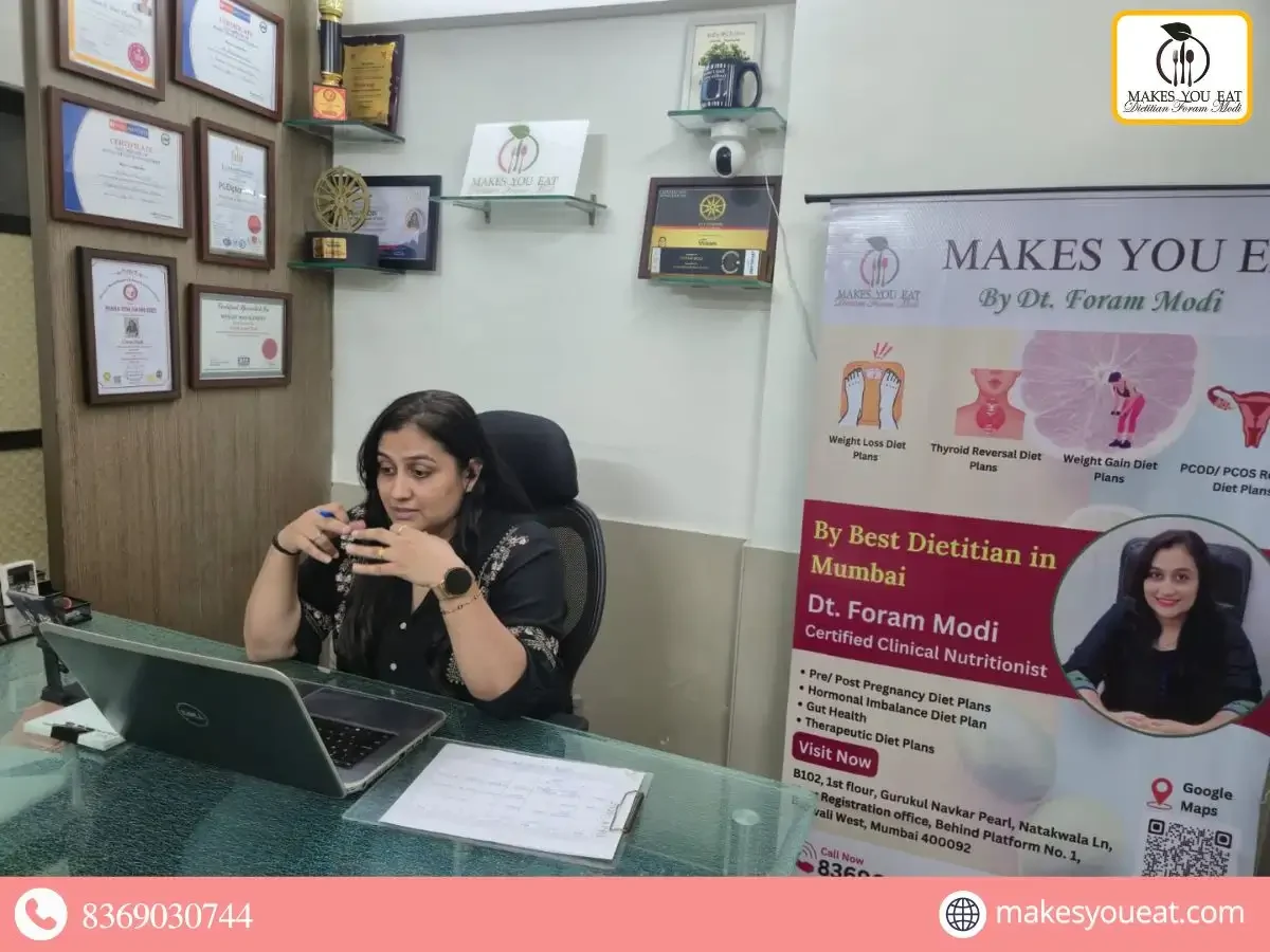 Indian Dietitian in Singapore - Dt. Foram Modi