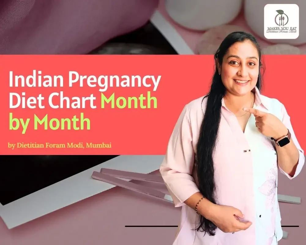Indian Pregnancy Diet Chart Month by Month by Dietitian Foram Modi