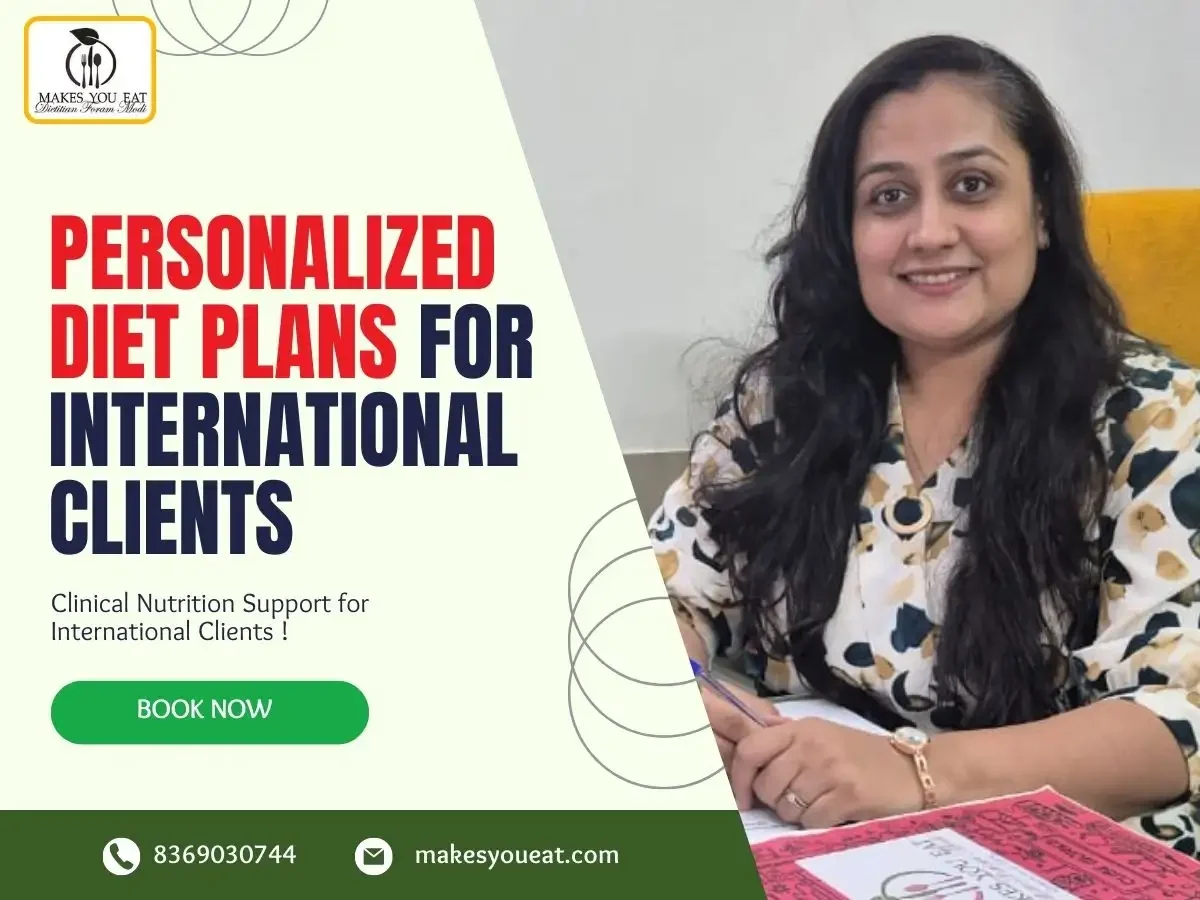 NRI Dietitian for International Clients in Mumbai - Dt. Foram Modi