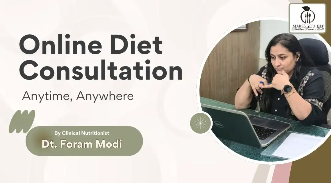 Online Consultation with Dietitian in India - Dt. Foram Modi