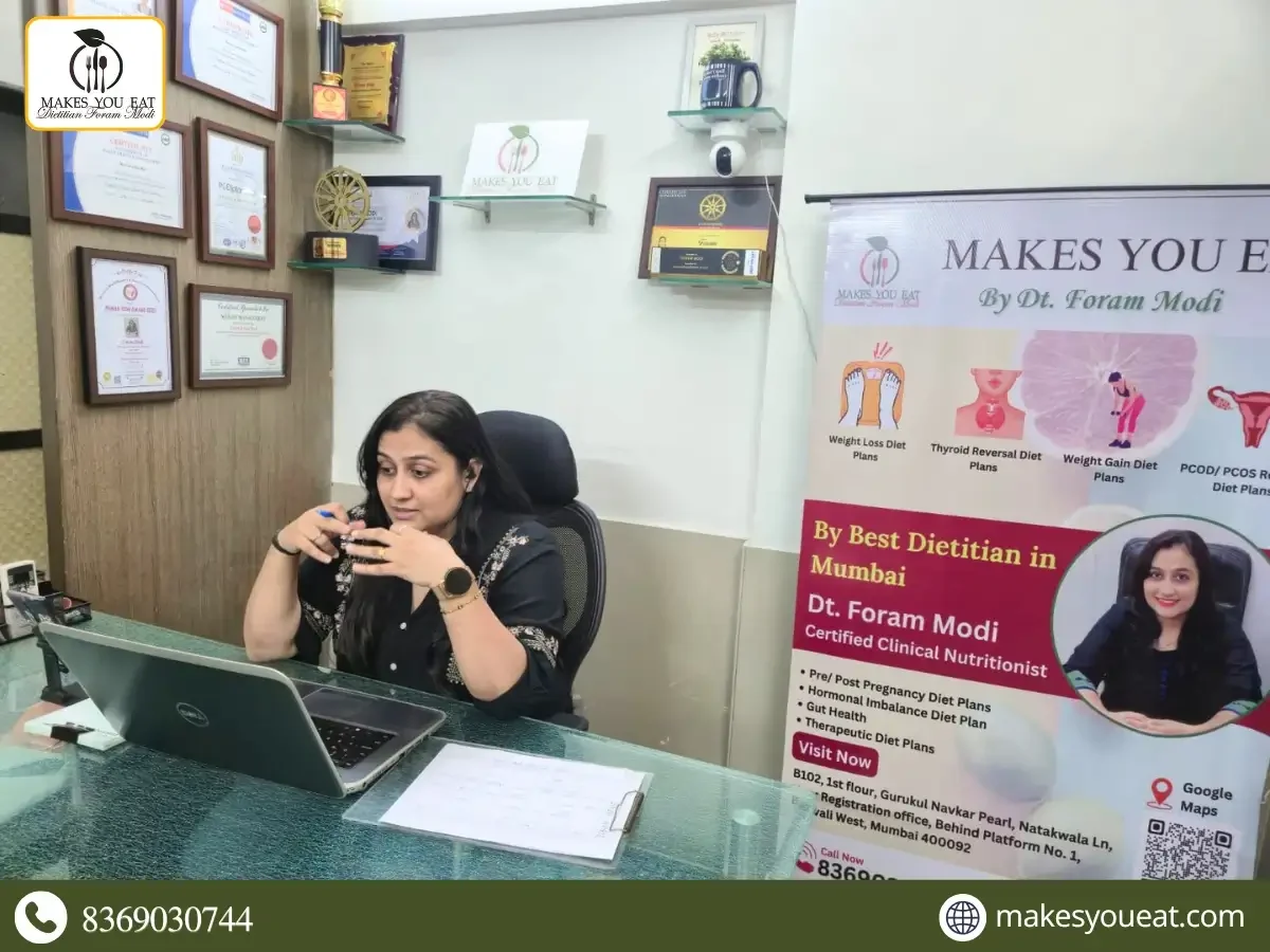 Online Dietitian for Digestive Disorders - Dt. Foram Modi