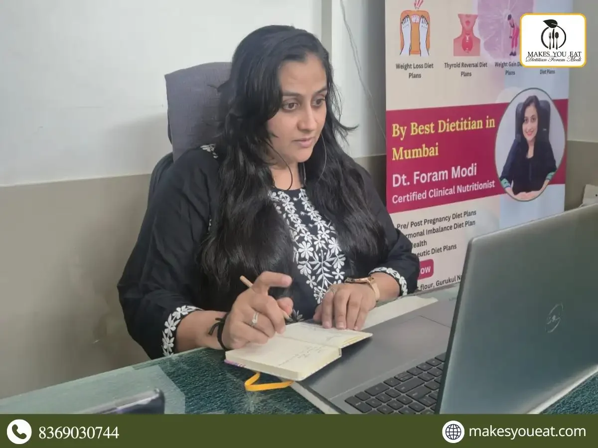 Online Dietitian in Mumbai - Dt. Foram Modi