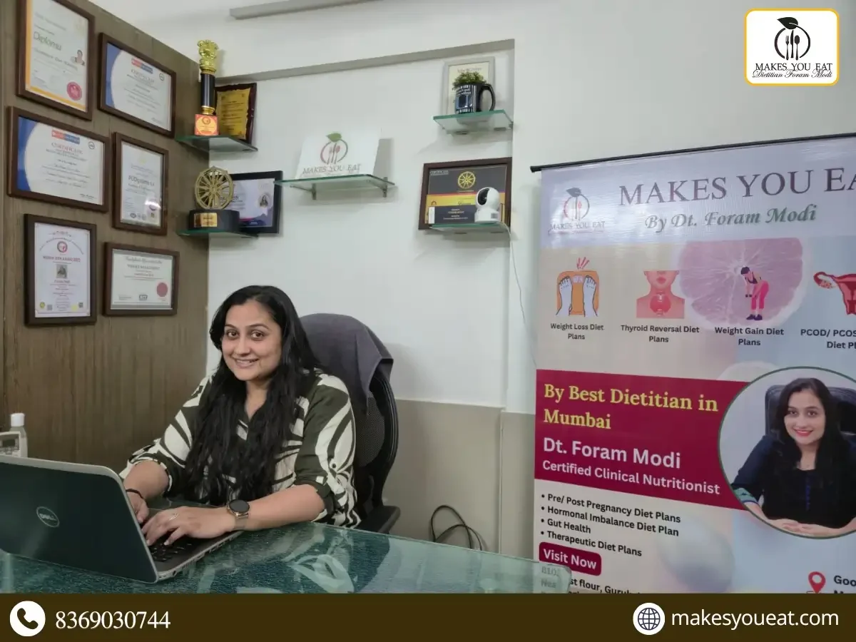 Online Fertility Dietitian in Mumbai - Dt. Foram Modi