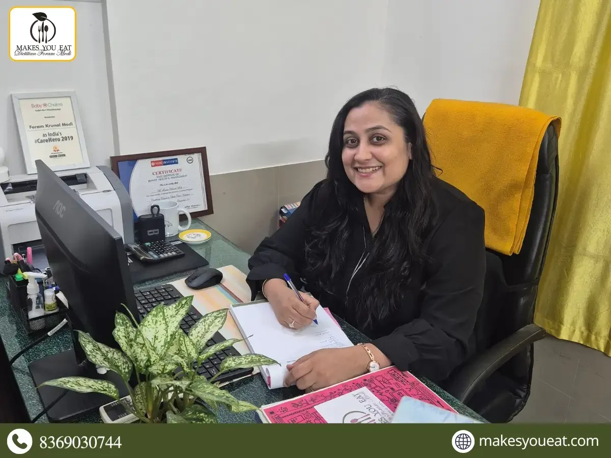 PMOS Nutritionist in Mumbai - Dt. Foram Modi