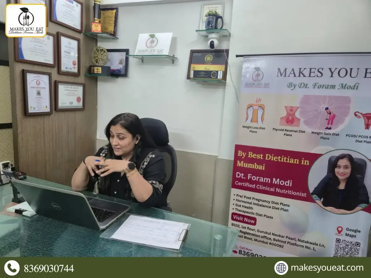 PMOS Nutritionist - Dt. Foram Modi