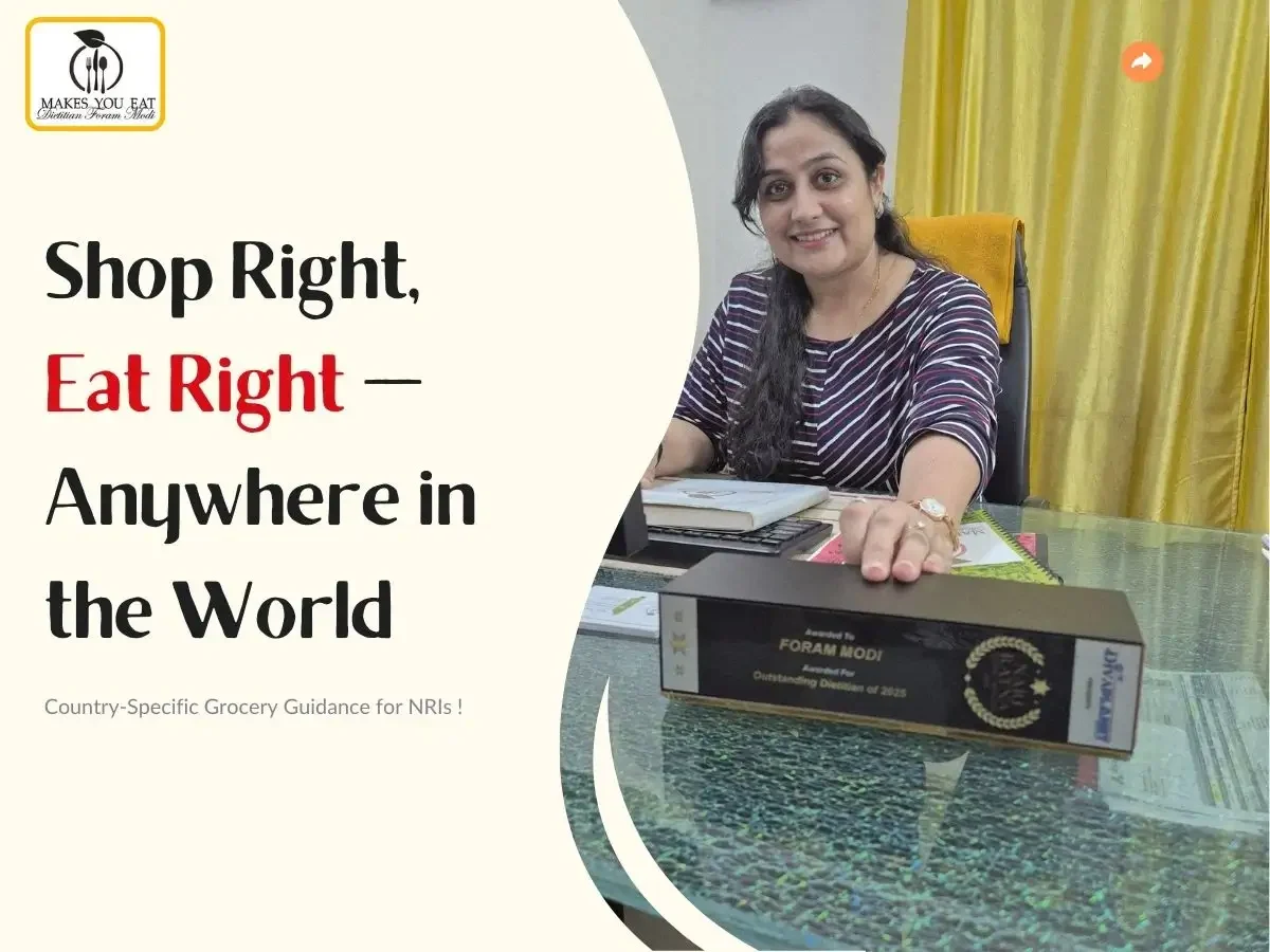 Shop Right, Eat Right — Anywhere in the World