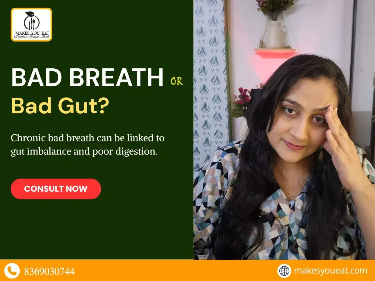 Sign of Unhealthy Gut - Bad Breath