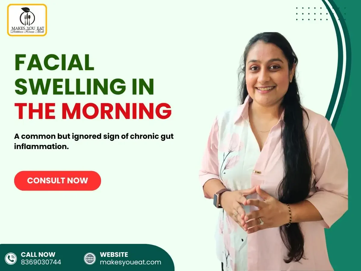 Sign of Unhealthy Gut - Facial Swelling in the Morning