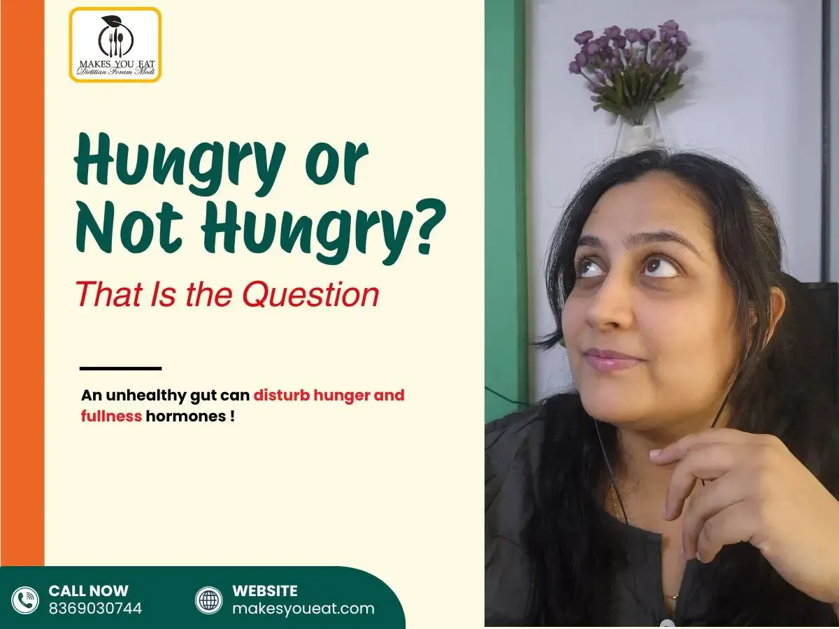 Sign of Unhealthy Gut - Imbalance in hunger hormones