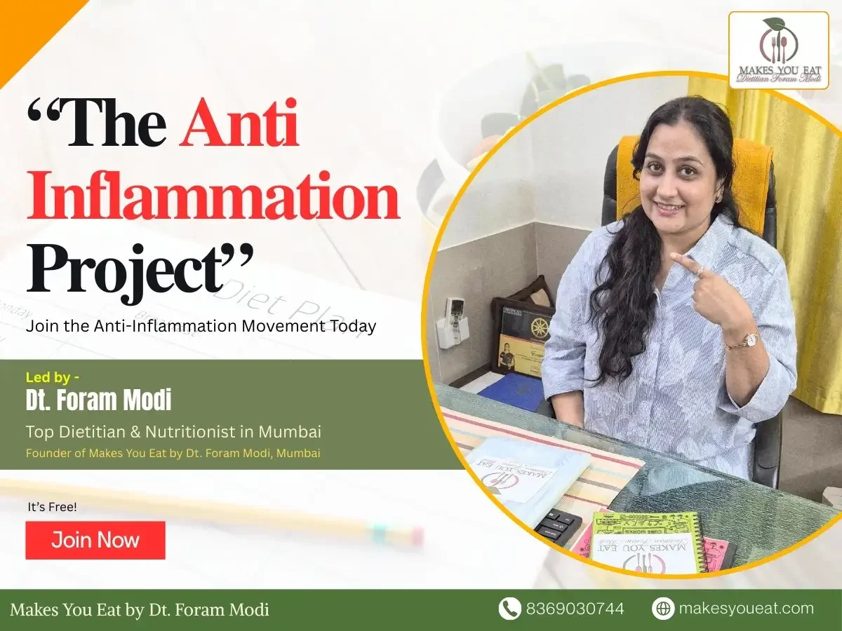 The Anti Inflammation Project by Dt. Foram Modi