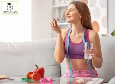 Women holding measuring tape.